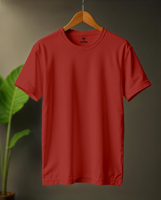 Plain Classic Fit Tees| Premium Cotton | Red
