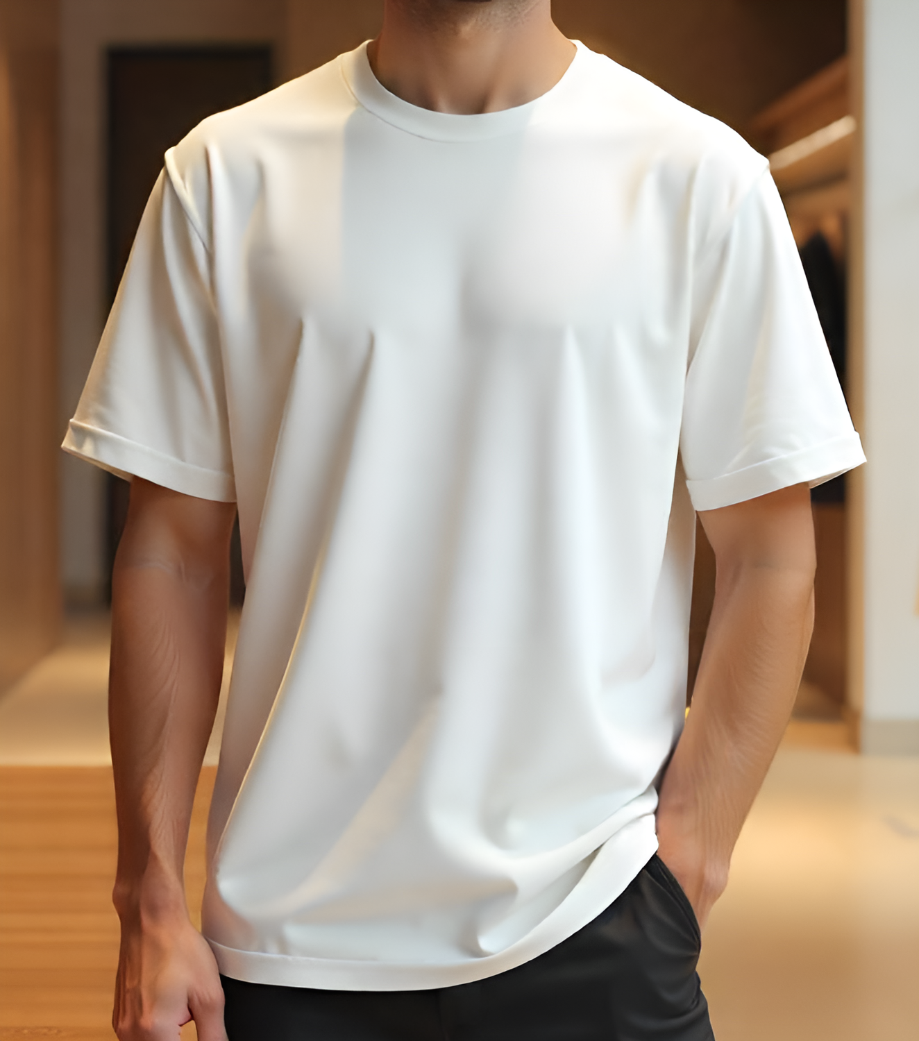 Plain Oversized Tees | Premium Cotton Tees | White