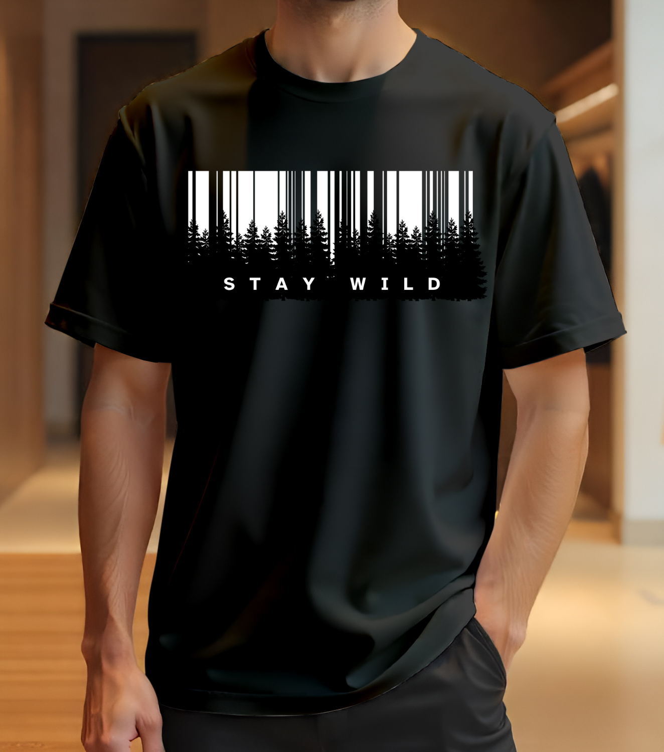 Stay Wild | Oversized Premium Cotton Tees