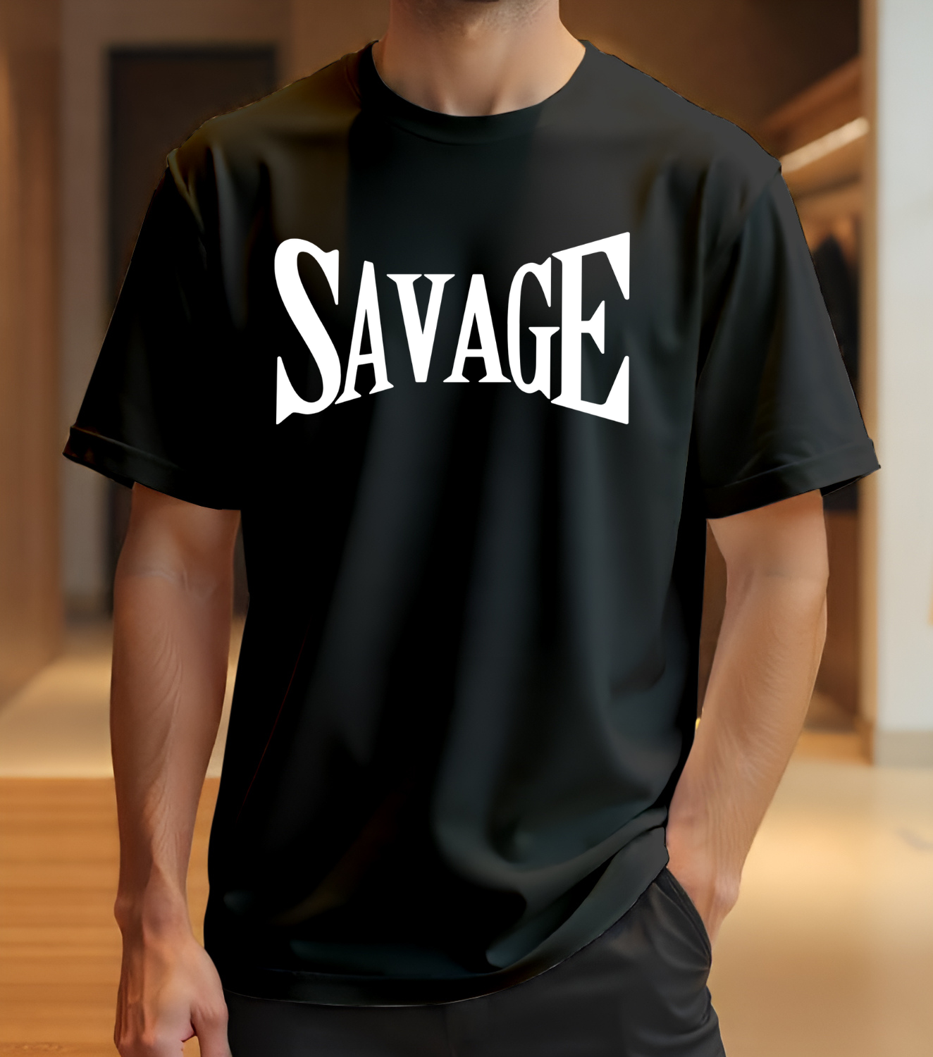 Savage | Oversized Premium Cotton Tees