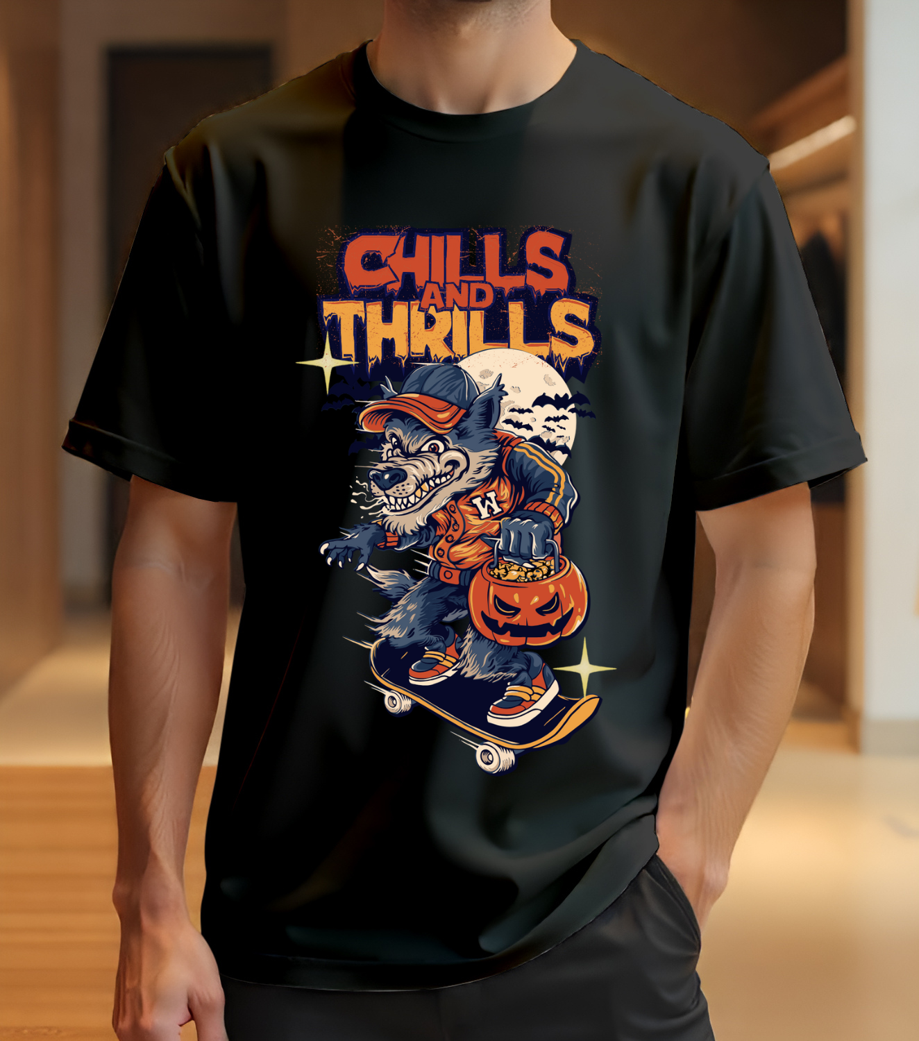 Chill Thrill | Oversized Premium Cotton Tees