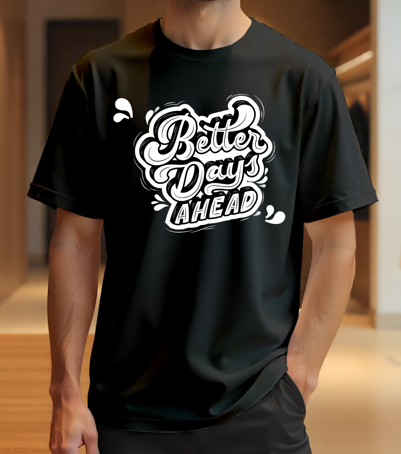 Better Days Ahead | Oversized Premium Cotton Tees