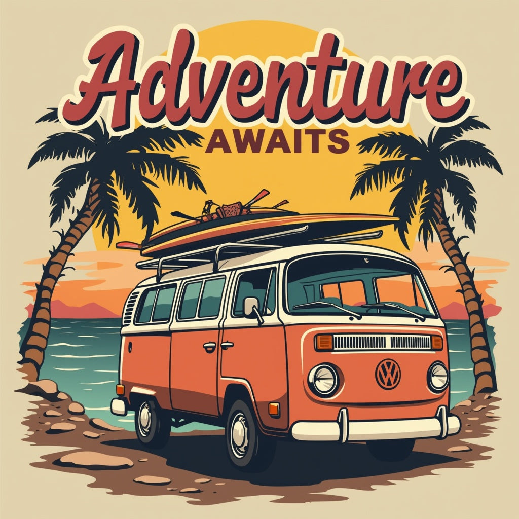 Adventure Awaits | Classic Premium Cotton Tees